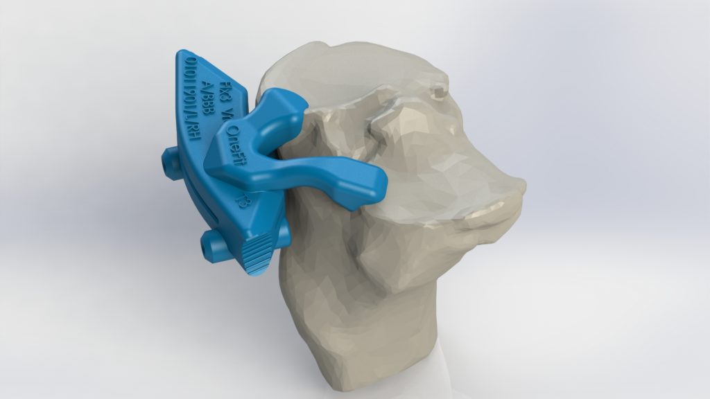 Guide tibia scanner